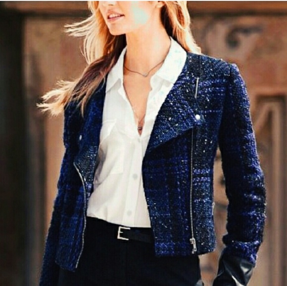 Victoria's Secret Jackets & Blazers - Victoria Secret blazer with vegan leather trim